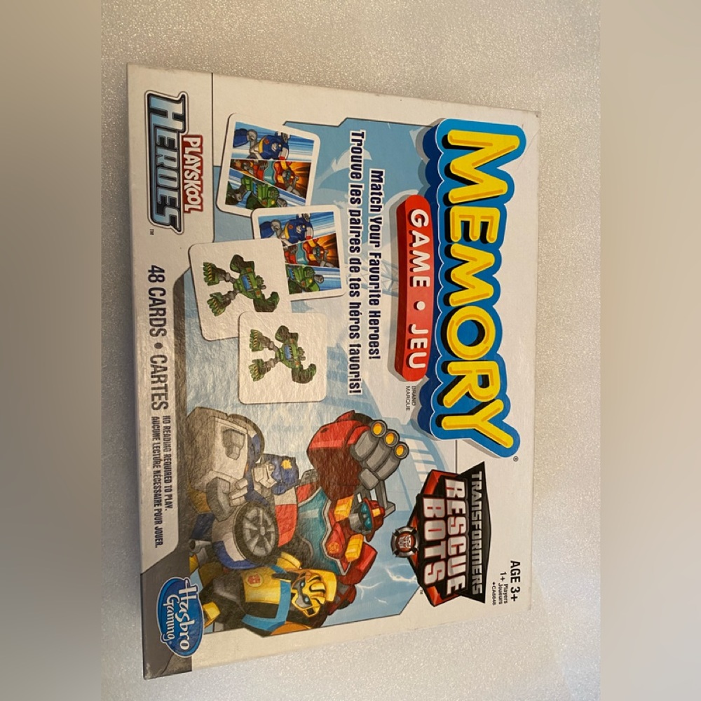 3 for $20/ Transformers Rescue Bots matching game